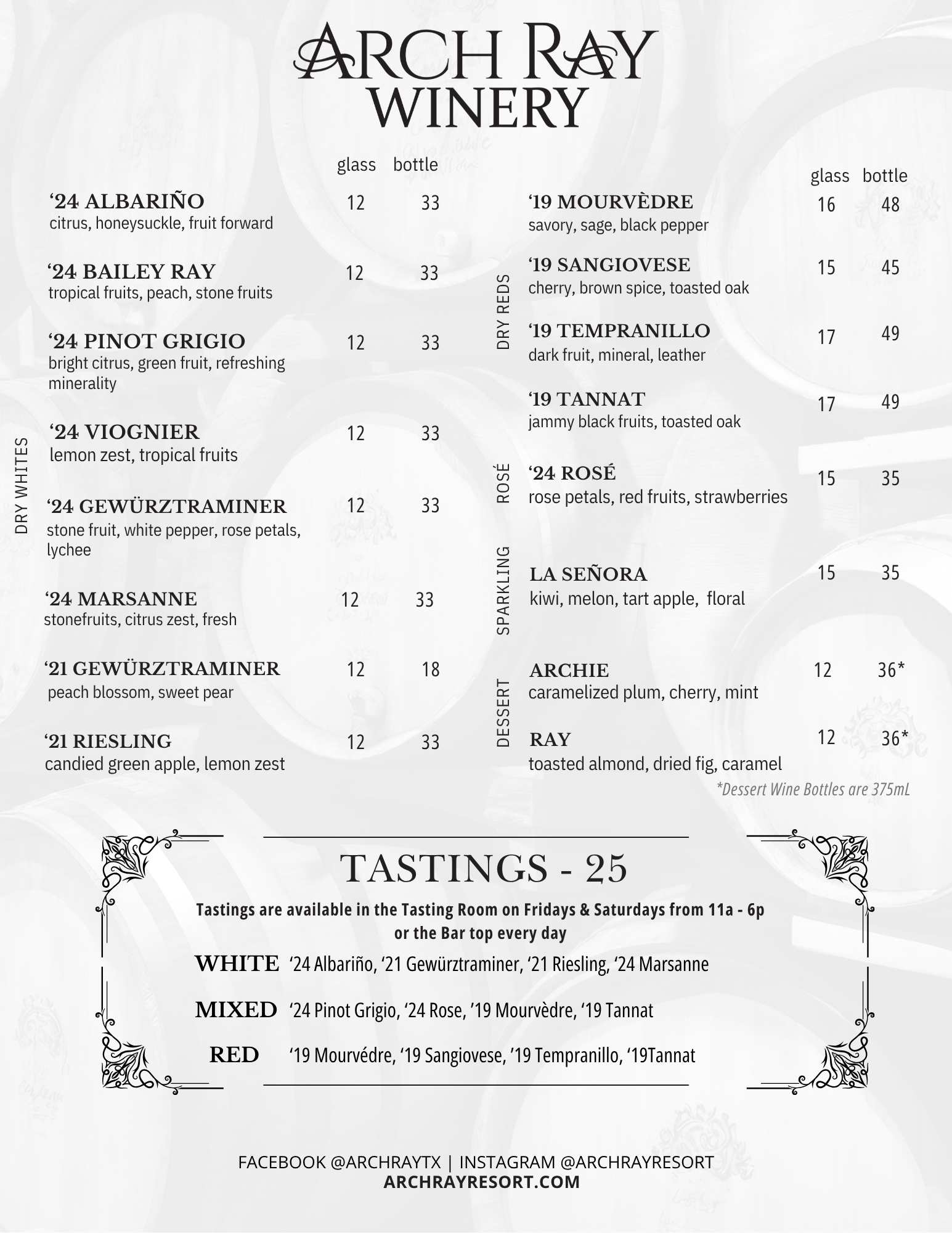 NEW WINE WO REDS